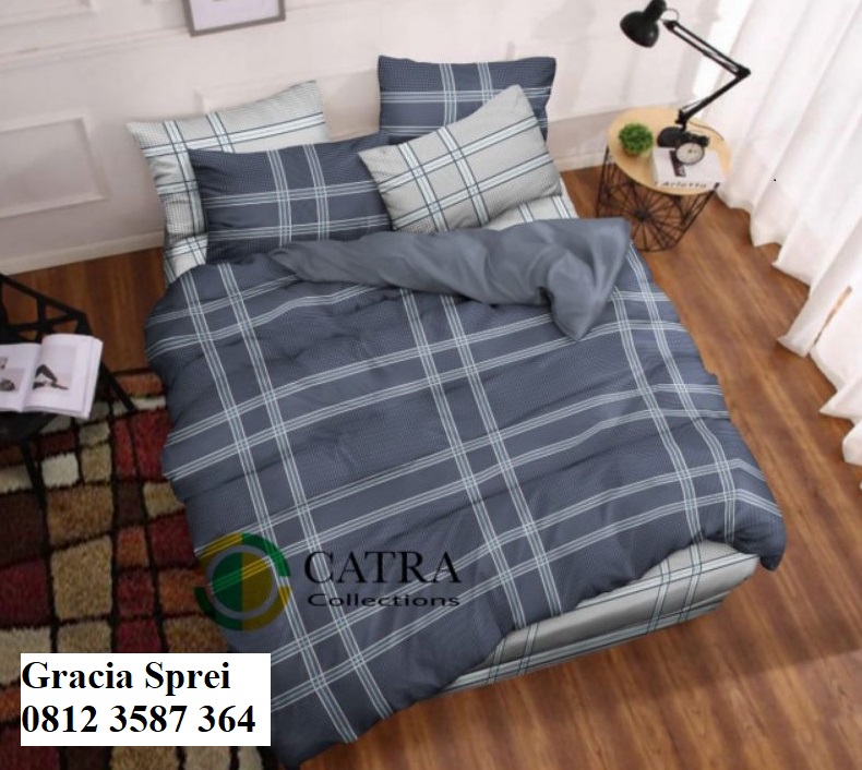 <p>Badcover Set Katun Lokal Nathania dengan bahan 